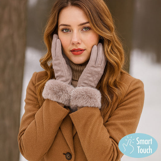 Fur Cuff Gloves