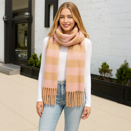 Oblong Fring Scarf (More Colors)