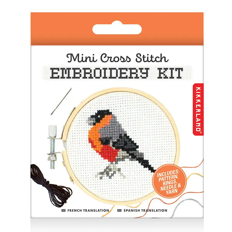 Mini Cross Stitch Embroidery (More Styles)