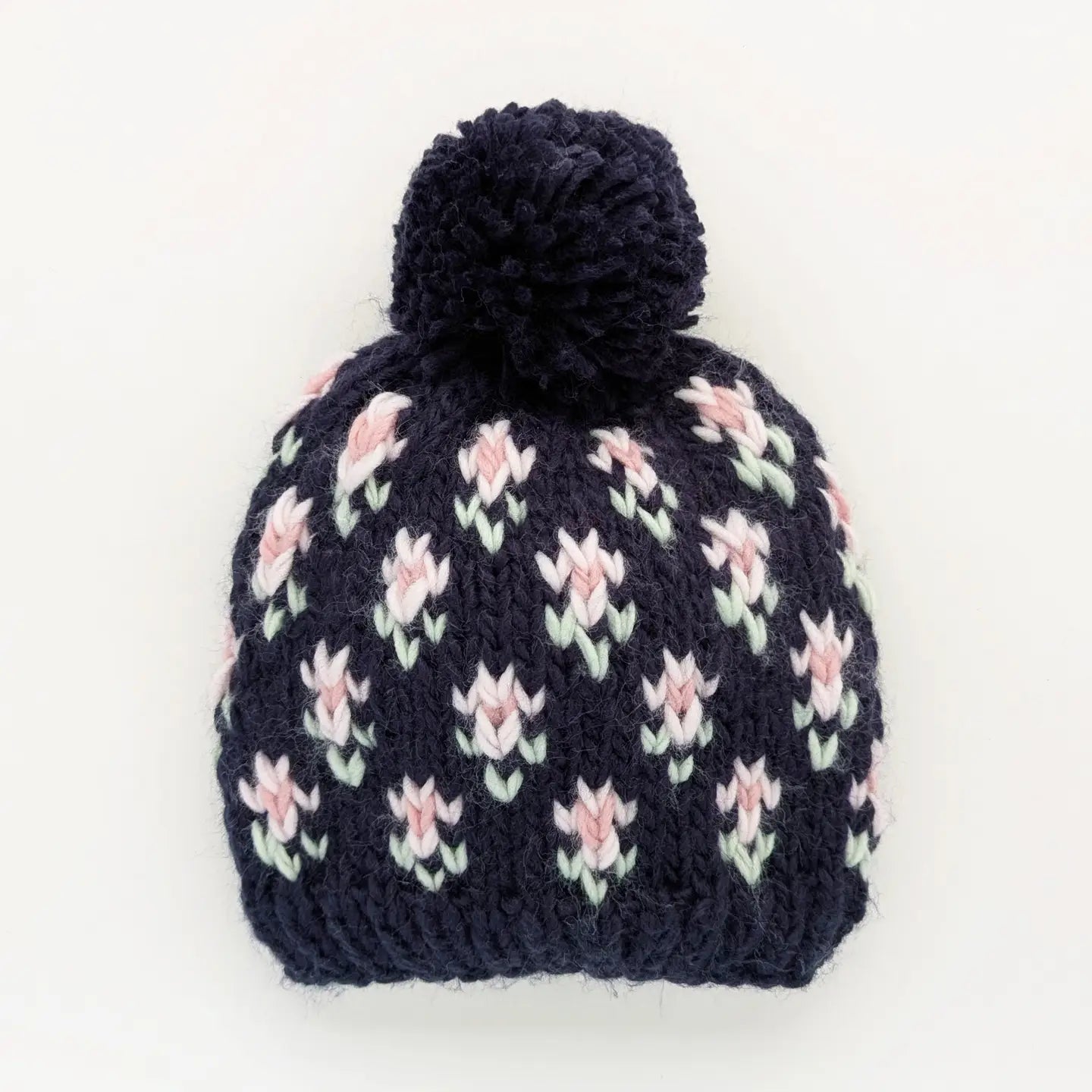 Bitty Blooms Indigo Hat