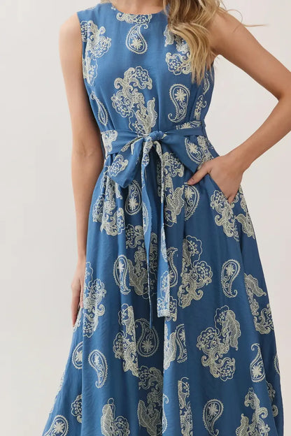 Paisley Midi Dress