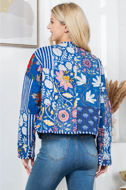 Quilted Patch Jacket (More Colors)