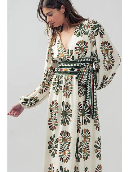 Bohemian Wrap Dress