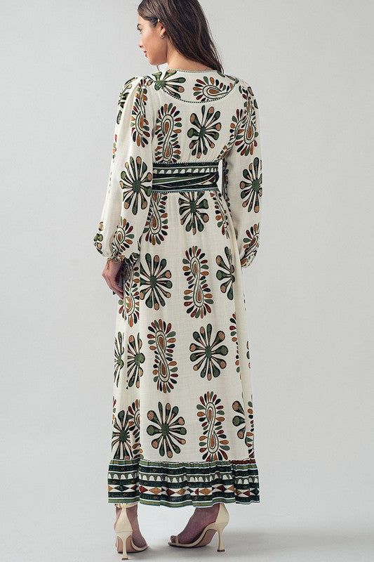 Bohemian Wrap Dress