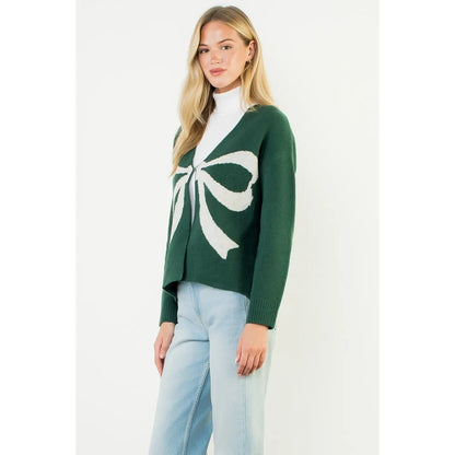 Marcy Bow Cardigan