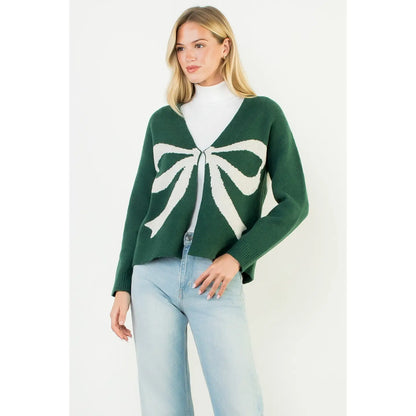 Marcy Bow Cardigan