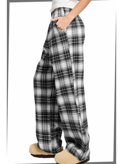 Flannel Plaid Pants