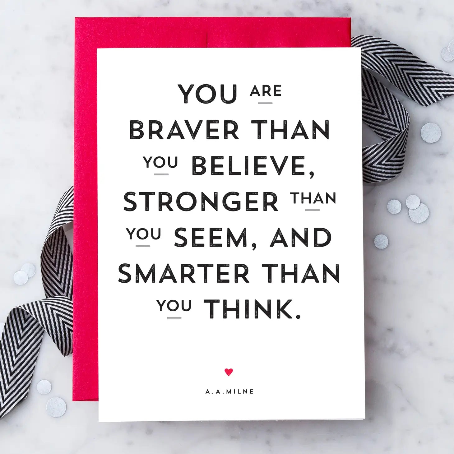 You are Braver Card
