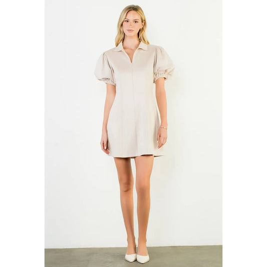 Brigette Suede Dress