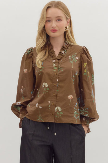 Tatiana Floral Top