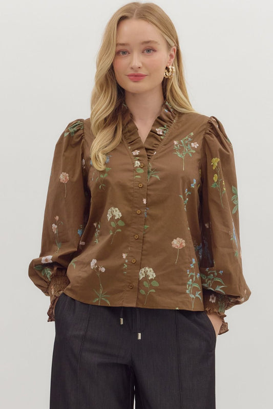 Tatiana Floral Top