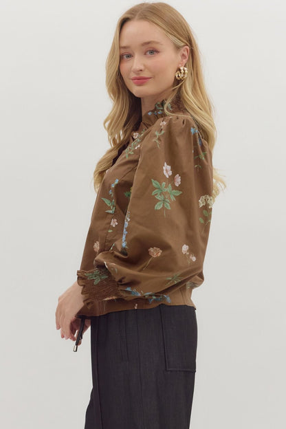 Tatiana Floral Top