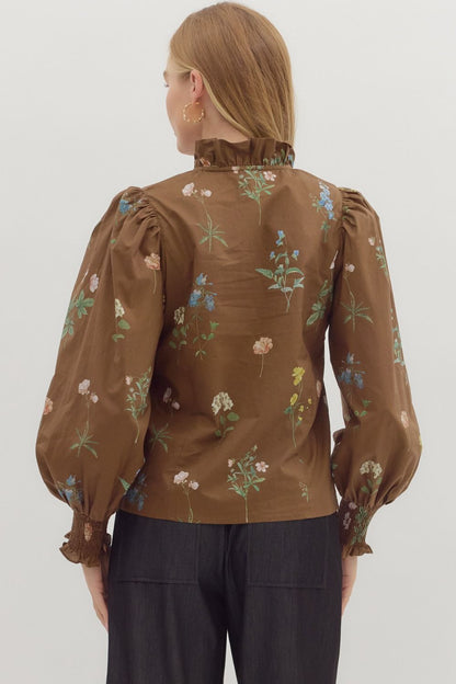 Tatiana Floral Top