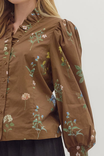 Tatiana Floral Top