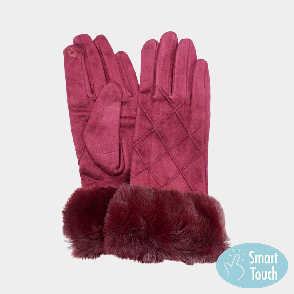 Fur Cuff Gloves