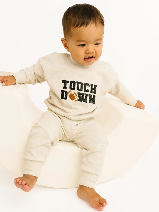 Touchdown Embroidered Crewneck Set