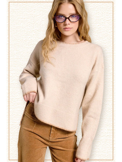 Blanket Stitch Sweater (More Colors)