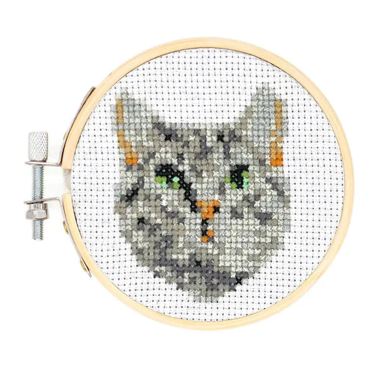 Mini Cross Stitch Embroidery (More Styles)