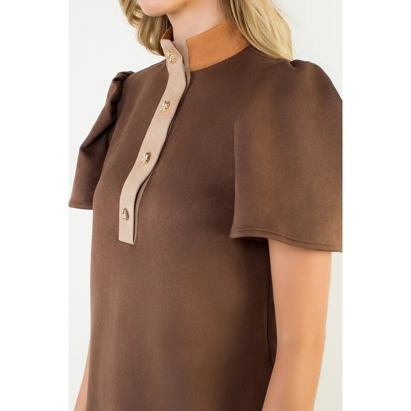 Celeste Suede Dress