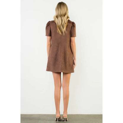 Celeste Suede Dress