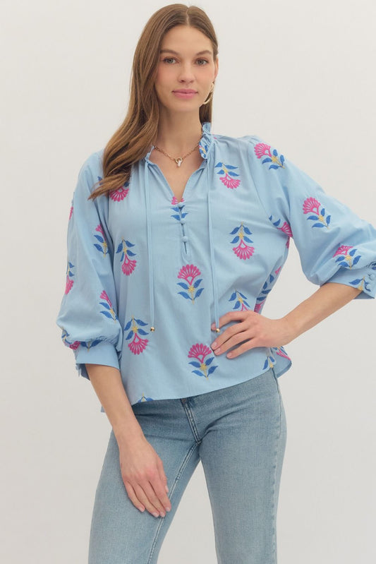 Sadie Botanical Top