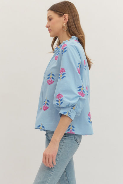Sadie Botanical Top