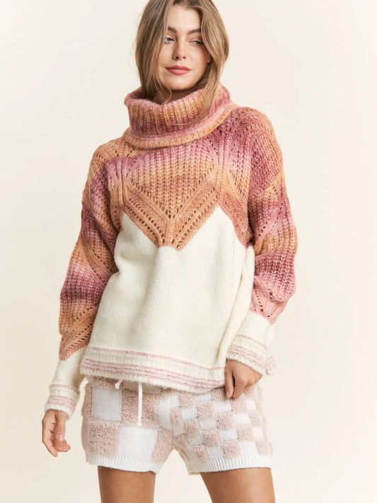 Chevron Colorblock Sweater ~SALE 32.80~