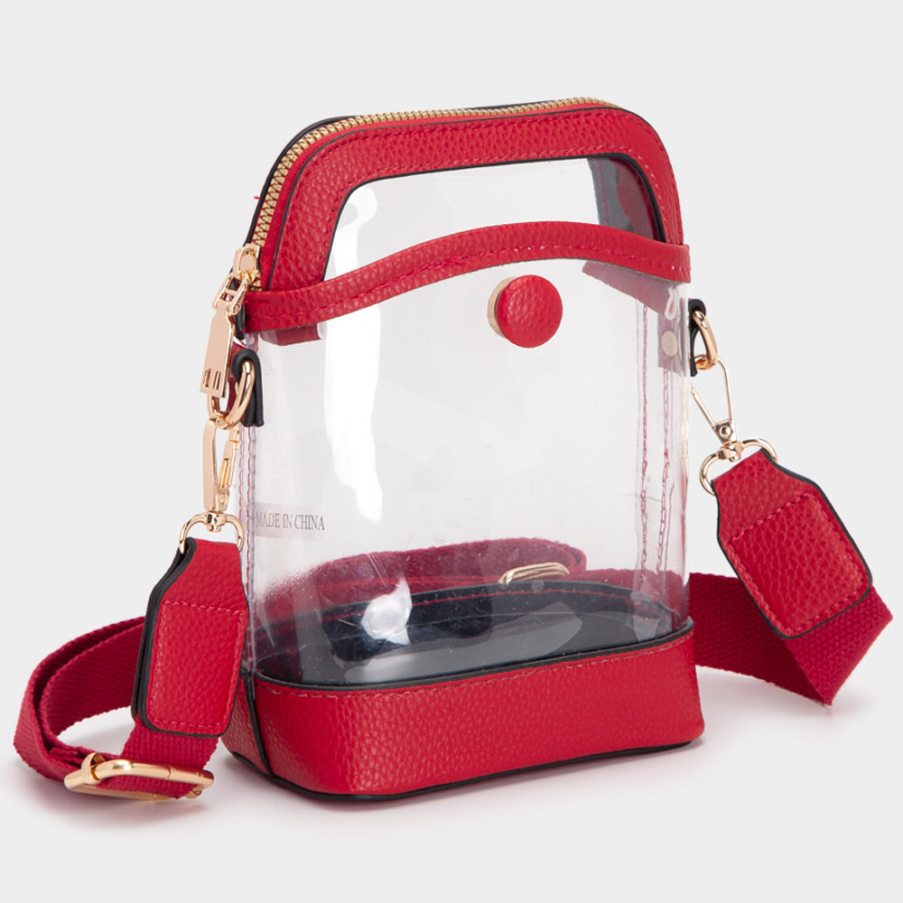 Clear Crossbody Stadium Bag