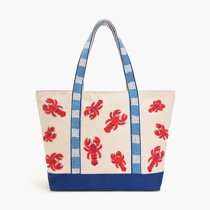 Coastal Claw Beaded Bag
