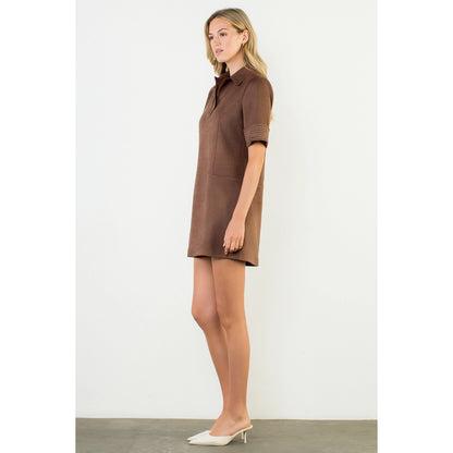 Addy Suede Dress