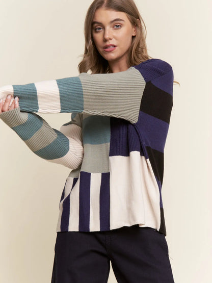 Color Block Sweater