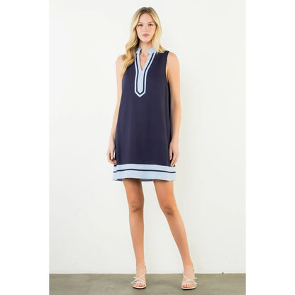 Corrine Contrast Dress
