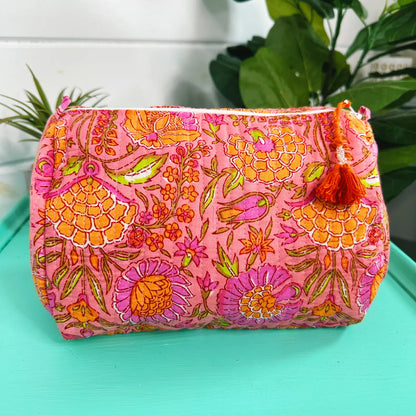 Quilted Cosmetic Bag (More Colors)