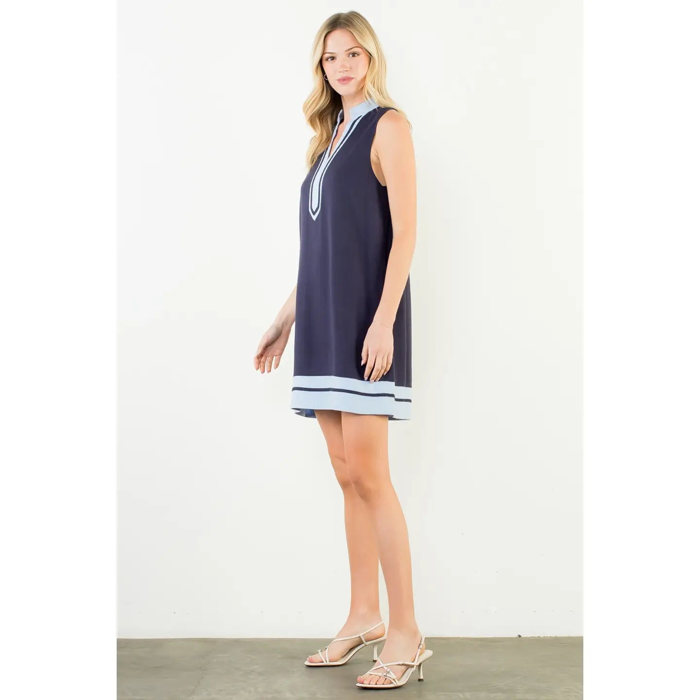 Corrine Contrast Dress