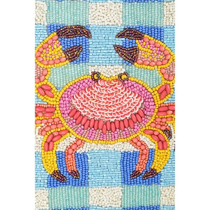 Crab It Beaded Bag