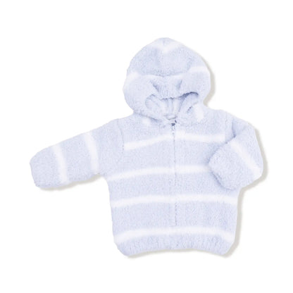 Chenille Striped Hooded Jacket (More Colors)