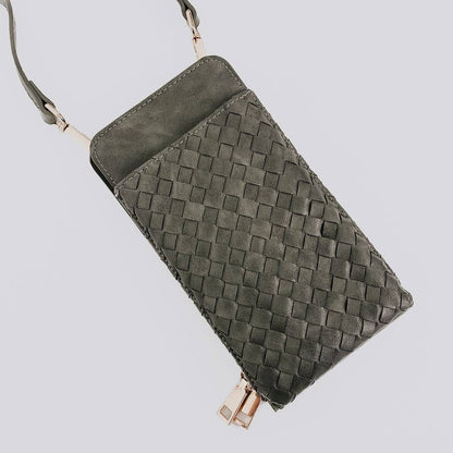 Woven Double Duty Phone Bag