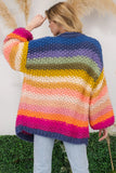 Crochet Open Cardigan
