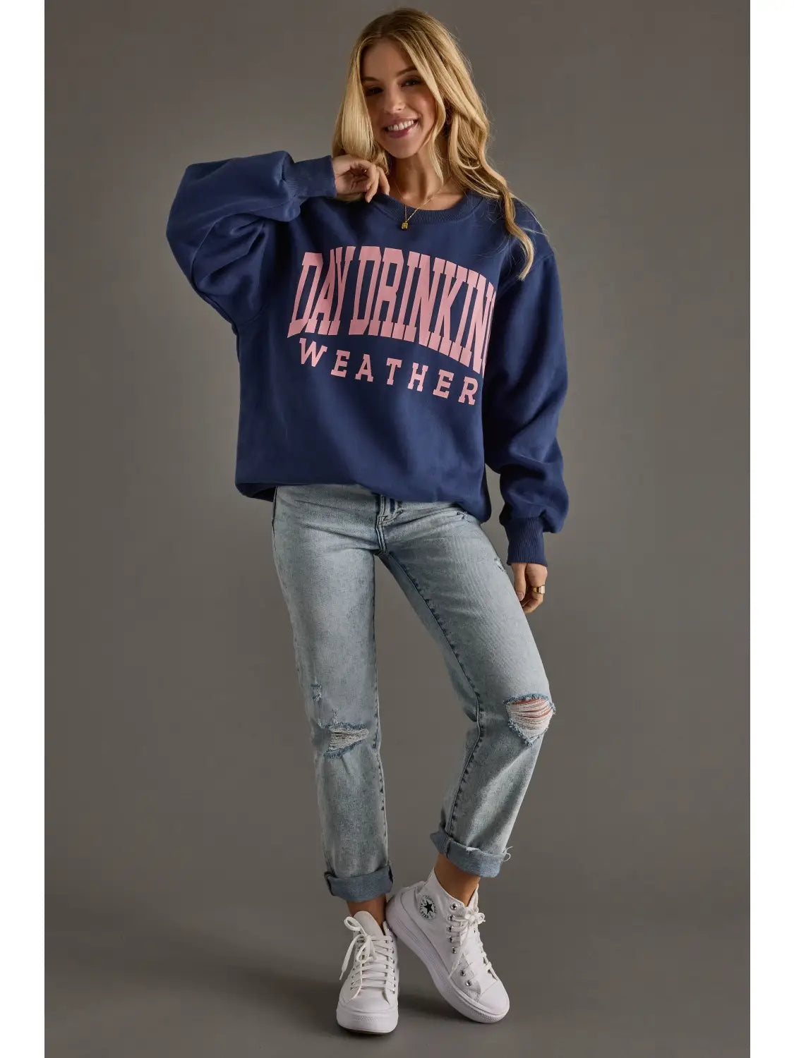 Day Drinking Weather Sweatshirt