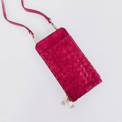 Woven Double Duty Phone Bag