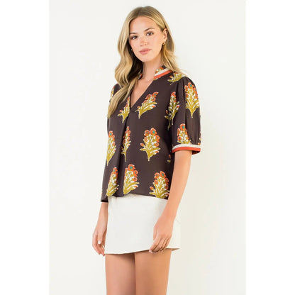 Mally Floral Top