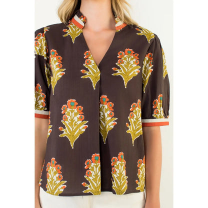 Mally Floral Top