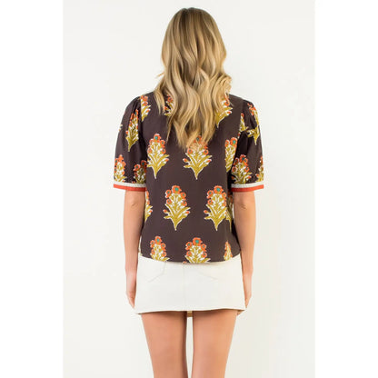Mally Floral Top