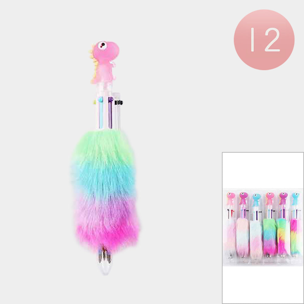 Dino Fuzzy Pen