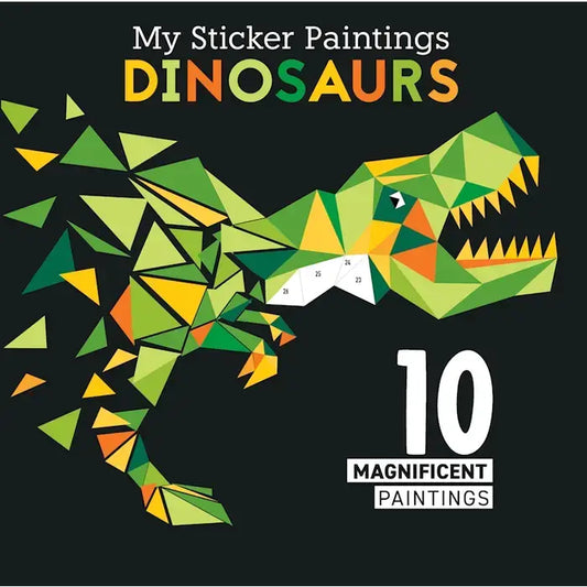 My Sticker Painting Activity Book (More Styles)