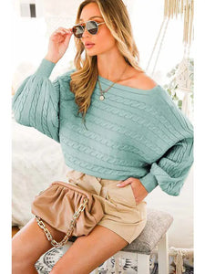 Horizontal Cable Sweater