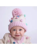 Pastel Popcorn Hat