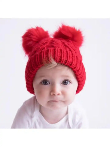 Red Fluffer Hat
