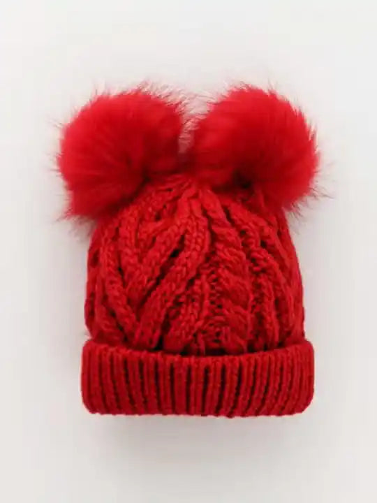 Red Fluffer Hat