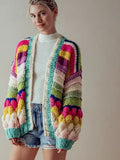 Oversized Chunky Knit Cardigan
